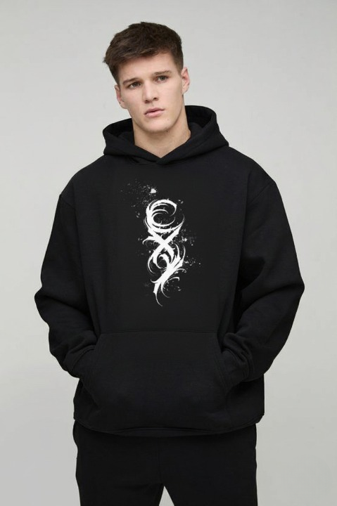 Vortex Tribal Graphic Hoodie