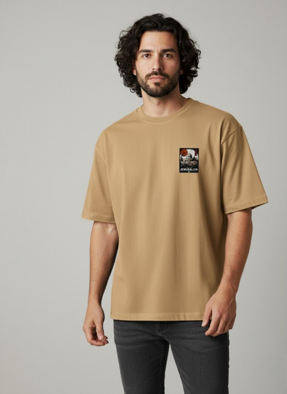 JERUSALEM HERITAGE DROP SHOULDER TEE