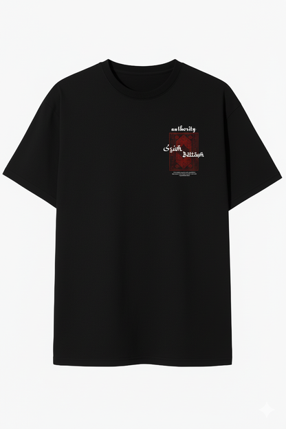 Authority Graphic Drop Shoulder T-Shirt