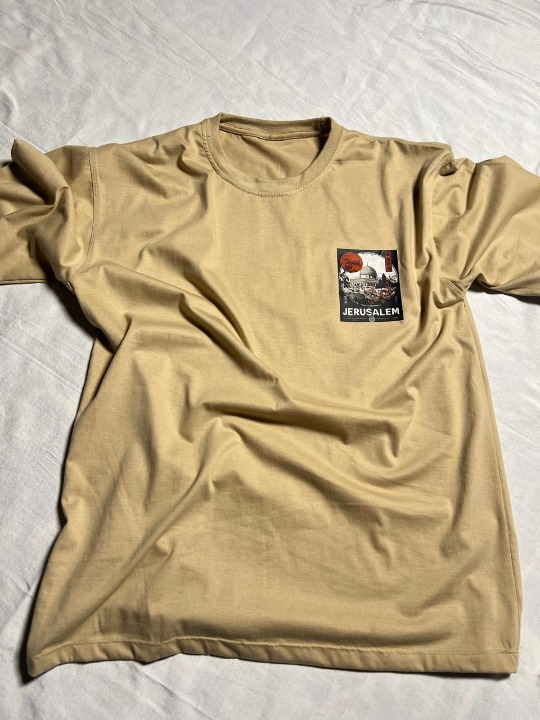 JERUSALEM HERITAGE DROP SHOULDER TEE